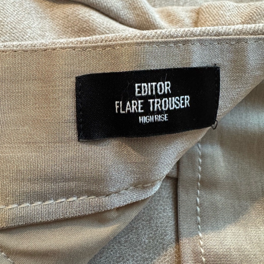 Express Editor Flare Trouser - Picture 7 of 14